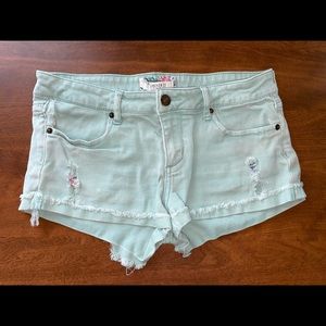 Forever 21 mint green shorts